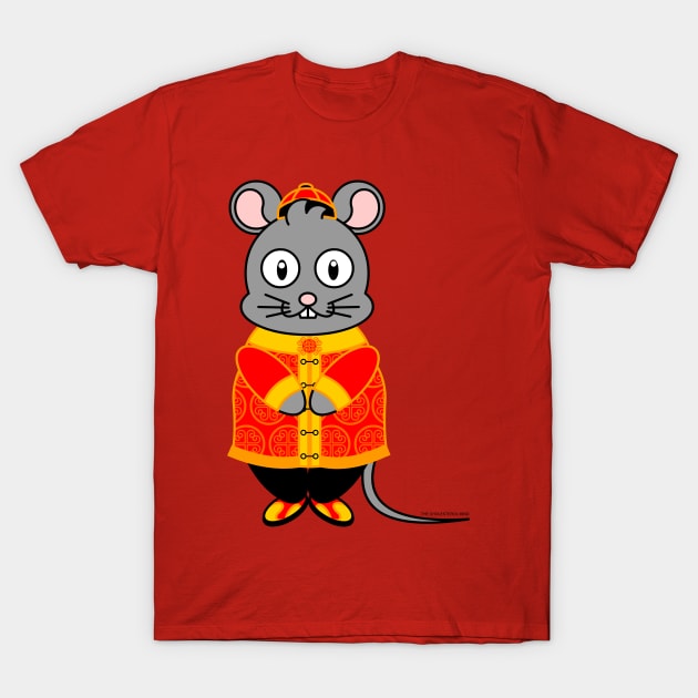 CNY: YEAR OF THE RAT T-Shirt by cholesterolmind